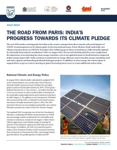 India Makes Progress on Its Climate Goals