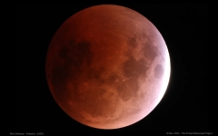 The last Blood Moon lunar eclipse till 2025 is underway! See the very first images here.