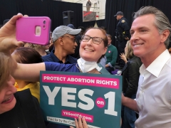 United States abortion rights supporters commemorate five-state election sweep