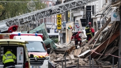 Structure collapses in French city of Lille after last-minute evacuation