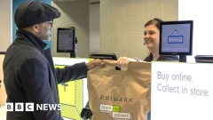 Primark site crashes as click-and-collect released
