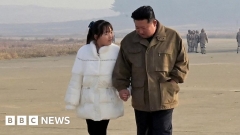 North Korea’s leader Kim exposes his child in unusual look