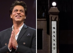 Shah Rukh Khan peps up appearance of his house Mannat; includes diamond studded name plates