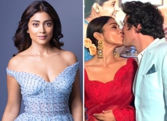 Shriya Saran reacts to giants that called her out for kissing her other half in public; states, “Andrei believes that it’s regular to kiss me throughout my unique minute”