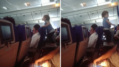 Web switches on moms and dads of child ‘cutting loose’ throughout eight-hour flight