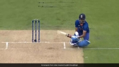 View: Washington Sundar Stuns Cricket Fanatics With Exquisite Scoop Shot Off Matt Henry In 1st ODI