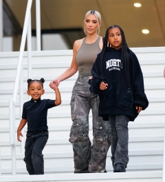 Kim Kardashian Got Her Thanksgiving Makeup Done By 9-Year-Old North West– Watch the Video