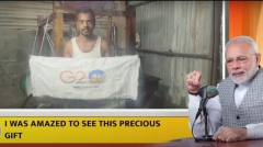 PM provides shout-out to Telangana weaver to highlight commoner’s pride in hosting G20