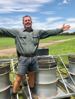 The huge bug vacuum keeping this farmer’s strawberries natural