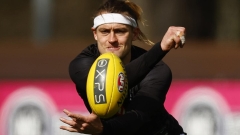 Darcy Moore injury: Another blow for Collingwood with star protector hanging out in healthcare facility with a bone infection