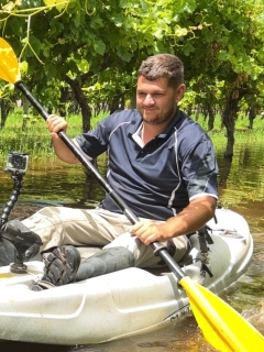 3 quarters of Roberto’s vineyard is undersea, and there’s more flooding to come