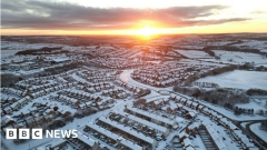 UK weather condition: Snow and ice struck Scotland and south-east and west of England