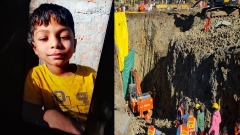 8-year-old young boy who fell under 400-ft borewell in MP passes away