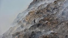 A garbage load 62 meters high reveals the scale of India’s environment difficulty