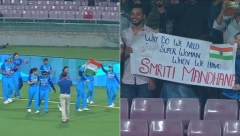 India womens group thank 47000 fans after delighting Super Over win vs A WATCH