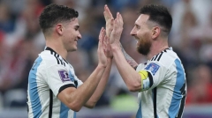 Messi and Alvarez fire Argentina past Croatia into World Cup last