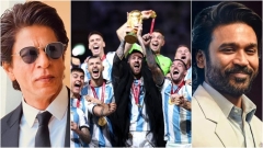 ‘Best World Cup last ever!’ SRK to Dhanush, superstars hail Argentina as they raise the prize