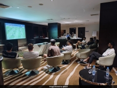 Group India Enjoys Special Screening Of FIFA World Cup Final In Bangladesh. See Pics