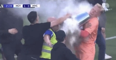 Soccer video game in Australia breaks down in anarchy as fan attacks goalkeeper with metal container – SB Nation