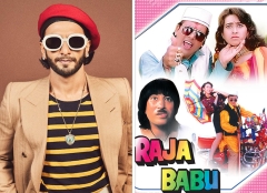 Ranveer Singh opens about wishing to do Raja Babu remake; states, “I keep informing Varun Dhawan to refrain from doing the movie”