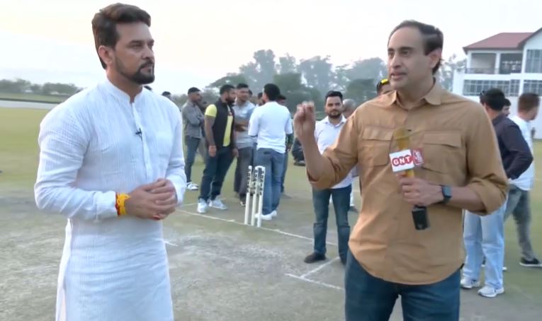 Cricket is my puppy love: Union minister Anurag Thakur