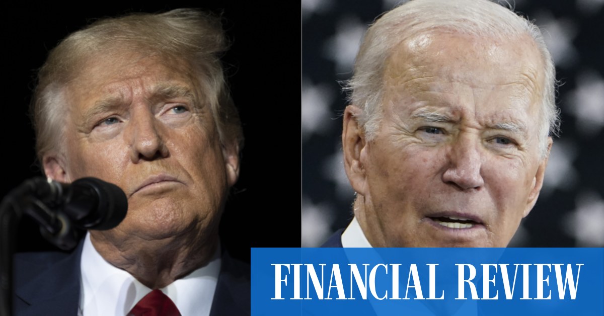 The earliest governmental rematch in history: Biden vs Trump – The Australian Financial Review