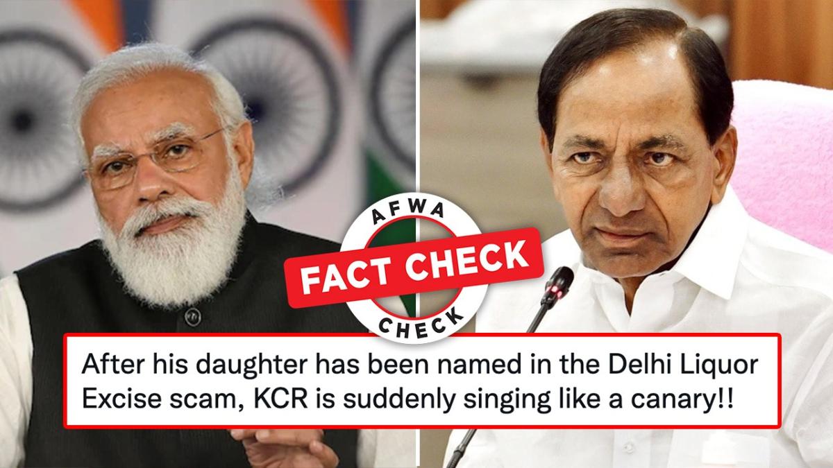 Reality Check: KCR stated he is PM Modi’s ‘buddy’, however NOT after his child was grilled in alcohol fraud