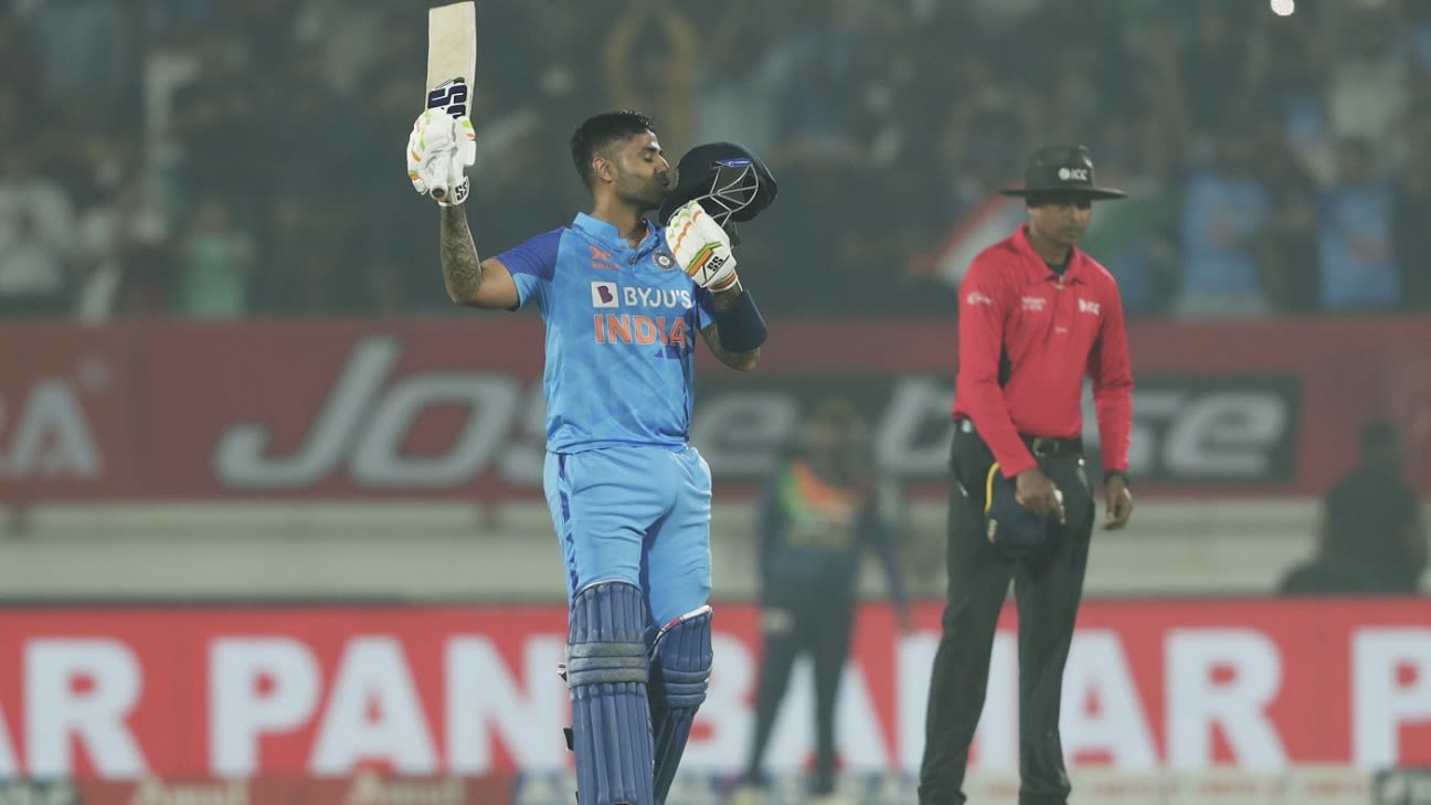 Suryakumar’s sensational century moves India to 2-1 series win