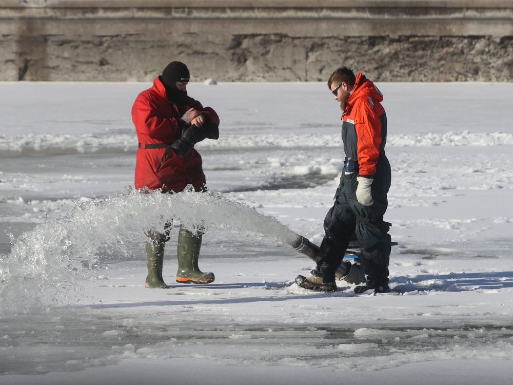 Teams out flooding the Rideau Canal however remain off the ice in the meantime: NCC