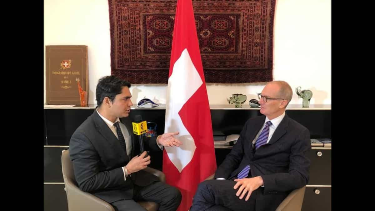 Switzerland Envoy Heckner backs strong trade, political ties with India