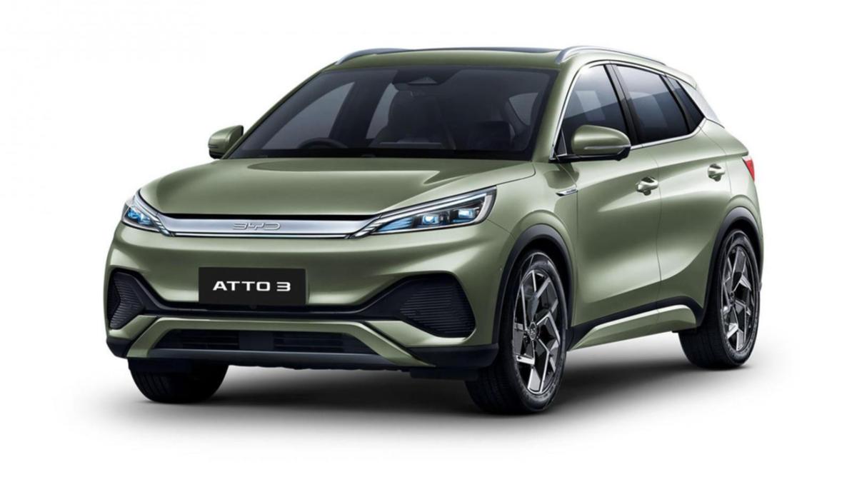 2023 BYD Atto 3 EV now offered with green paint in Australia