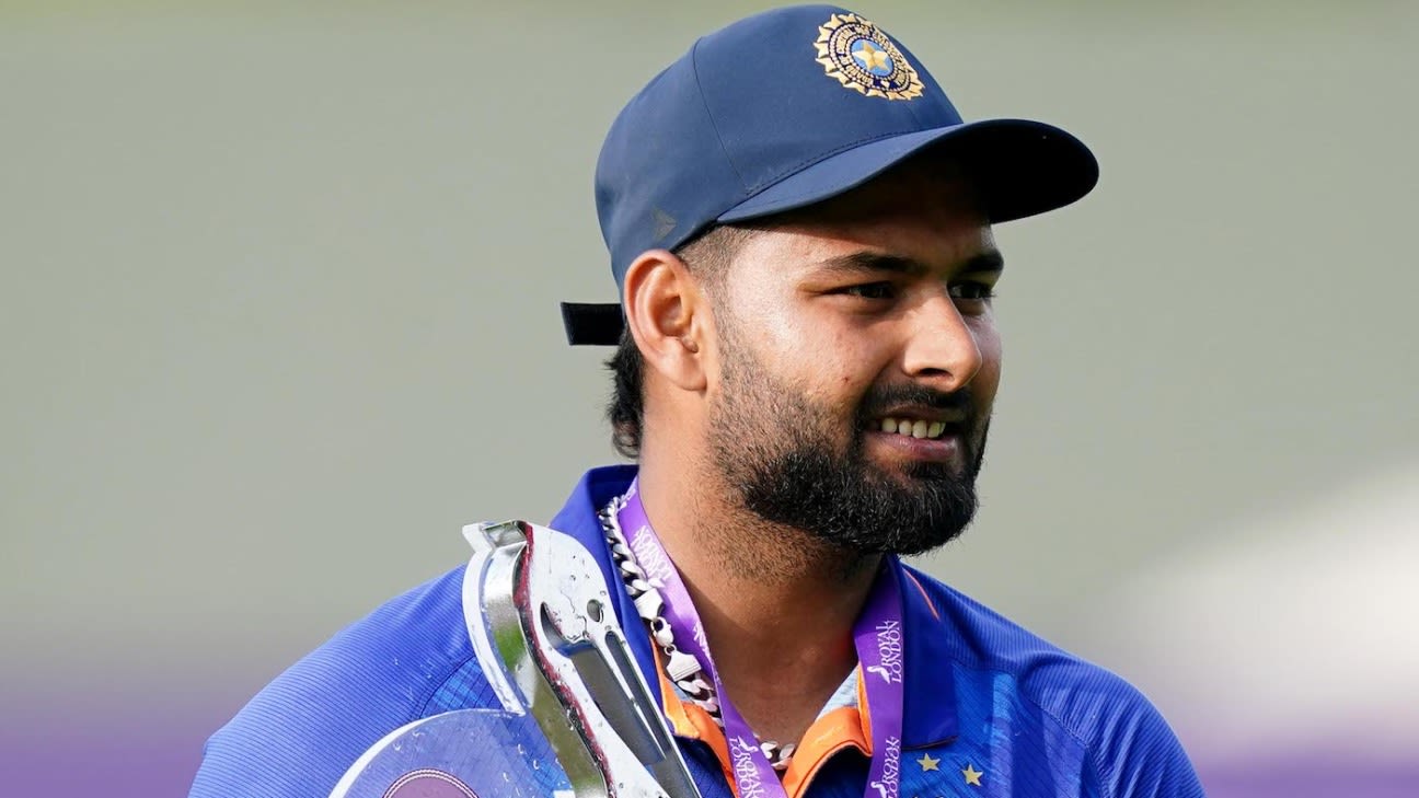 Rishabh Pant anticipated to be out of action for the majority of 2023 – ESPNcricinfo