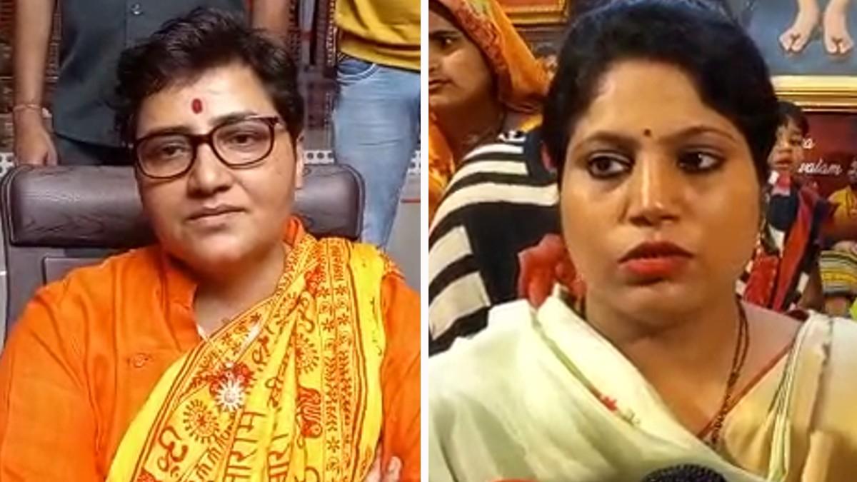 Vrindavan: Narrator's wife and MP Pragya Singh accuse each other