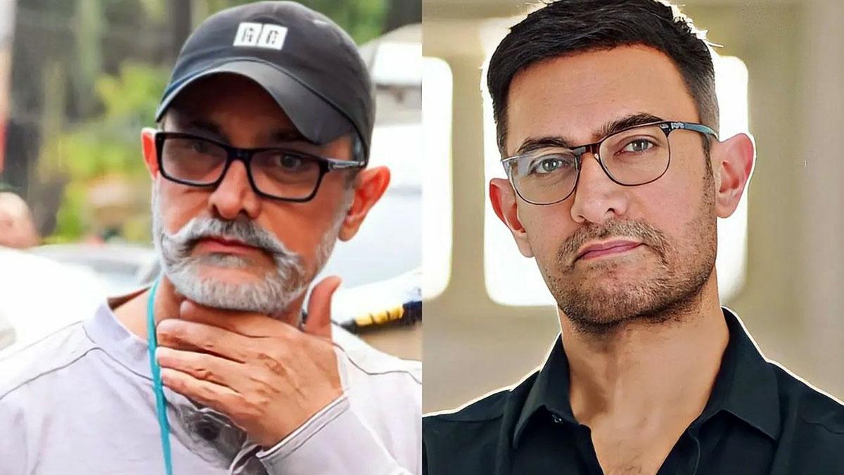 Fans were surprised to see Aamir's white hair and beard, said