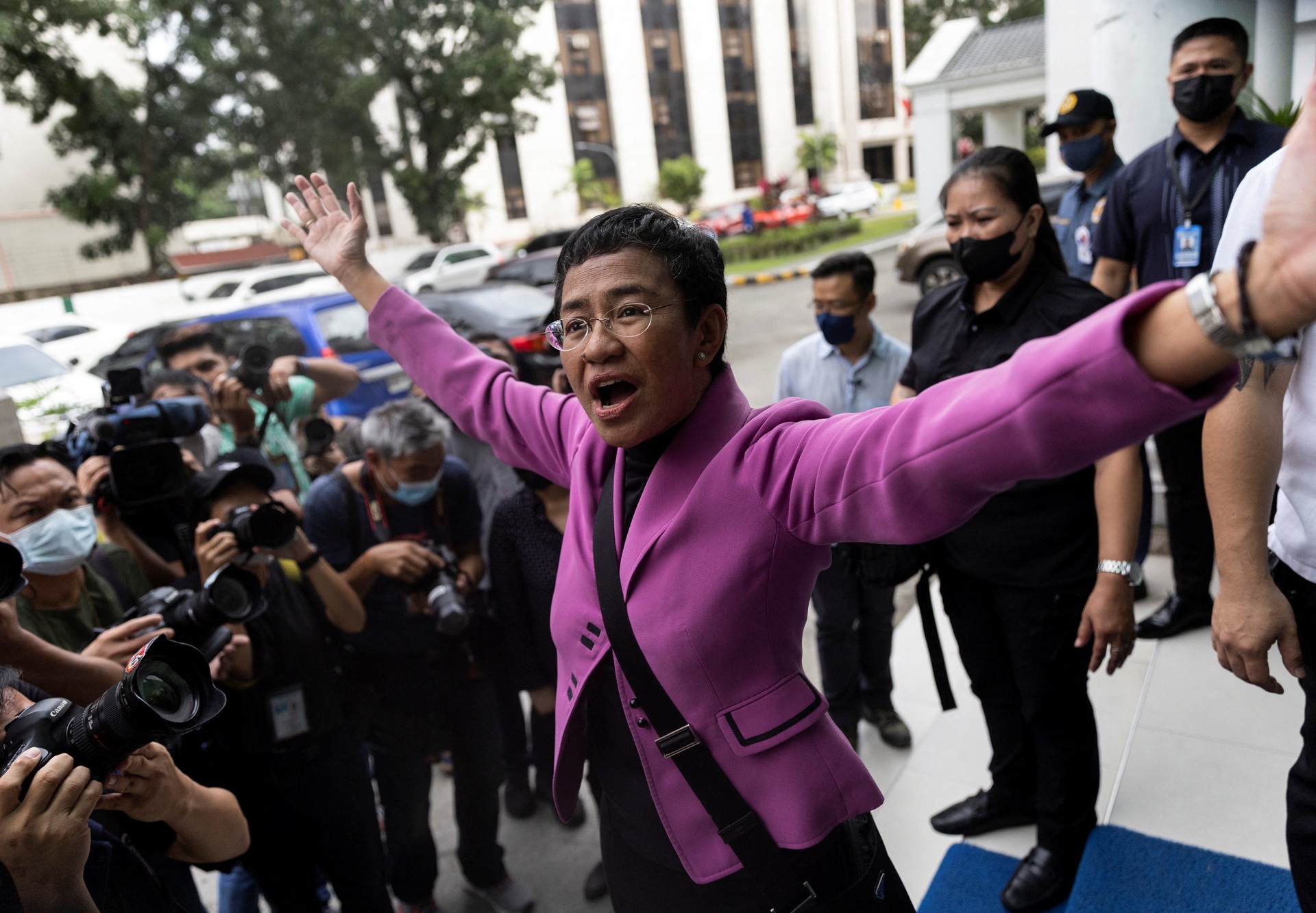 Philippines’s Maria Ressa acquitted of tax evasion