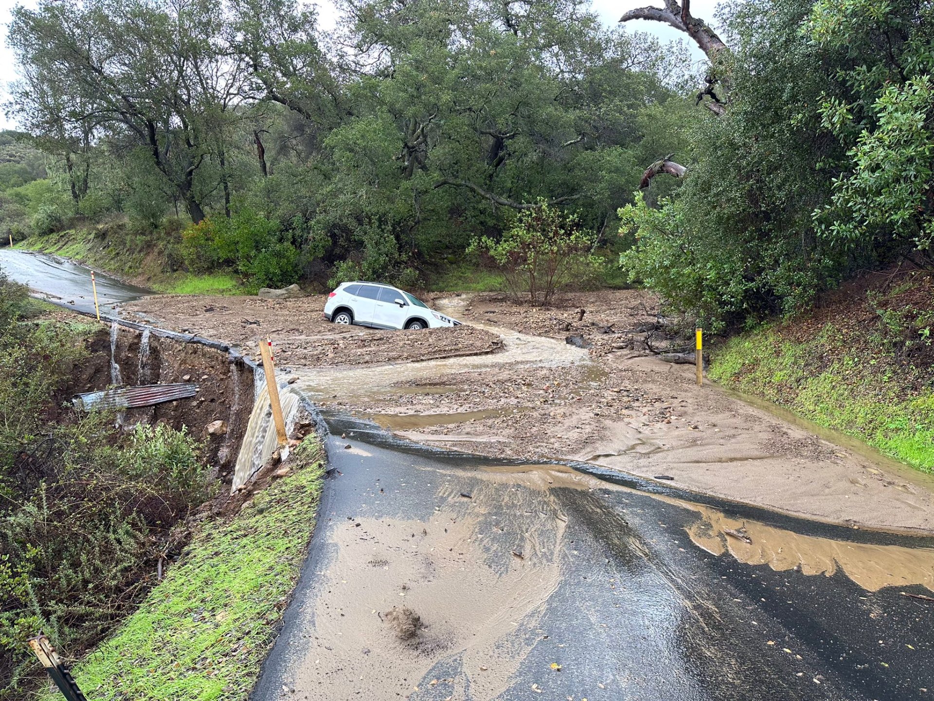 California locals battle to recuperate after weeks of storms