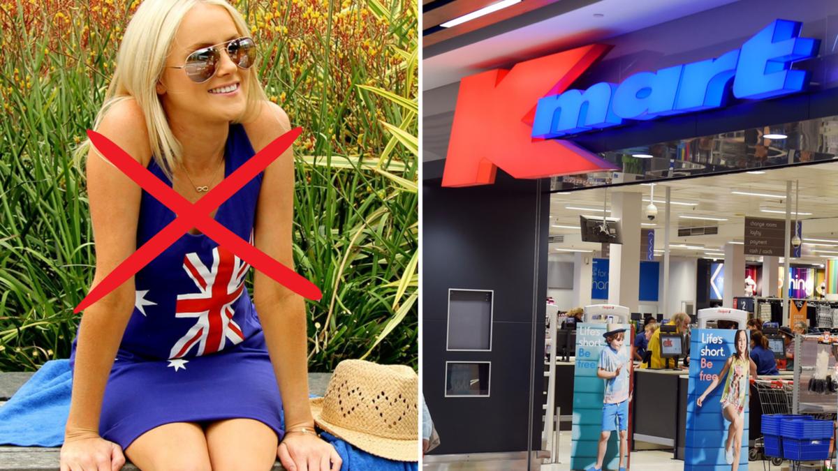 Kmart under fire for disposing Australia Day product variety in 2023: ‘Please discuss’