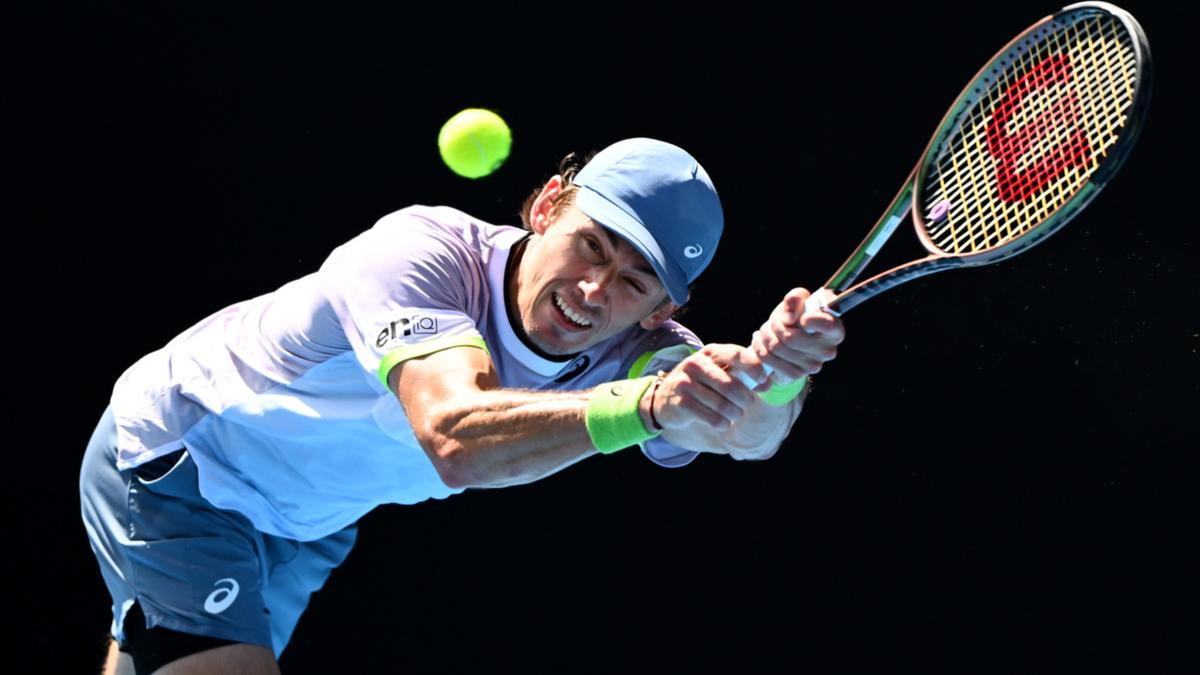 Alex de Minaur establishes possible Novak Djokovic face-off with callous Australian Open win