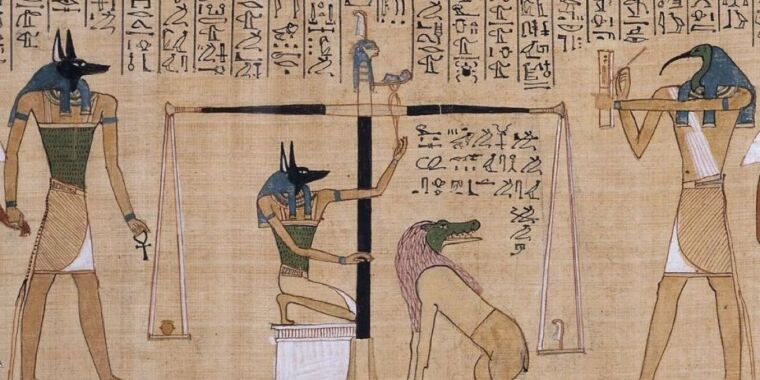 Archaeologists found a brand-new papyrus of Egyptian Book of the Dead