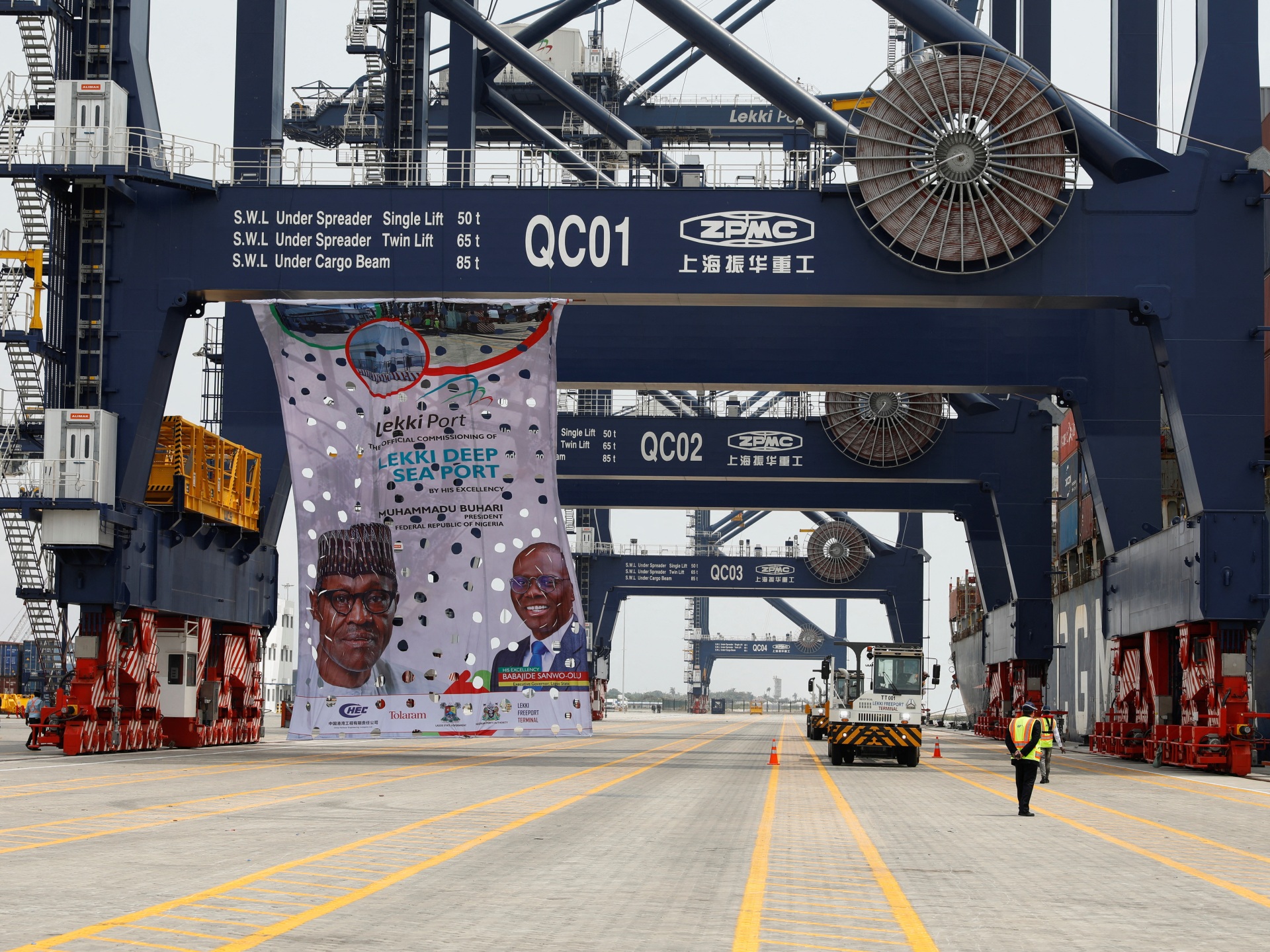 Nigeria opens ‘video game changer’ billion-dollar deep seaport in Lagos