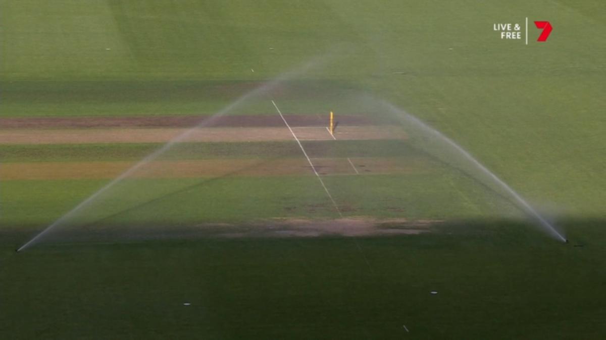 Women’s cricket: Sprinklers inadvertently triggered minutes prior to video game 2 of Australia’s T20 series with Pakistan