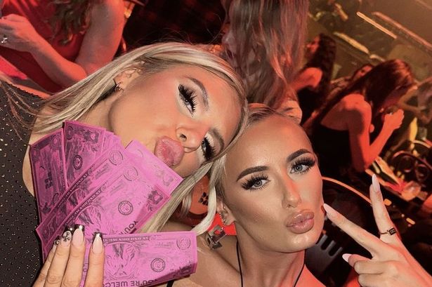 Millie Court and BFF Chloe Burrows’ wild Miami journey from beach days to Magic Mike night