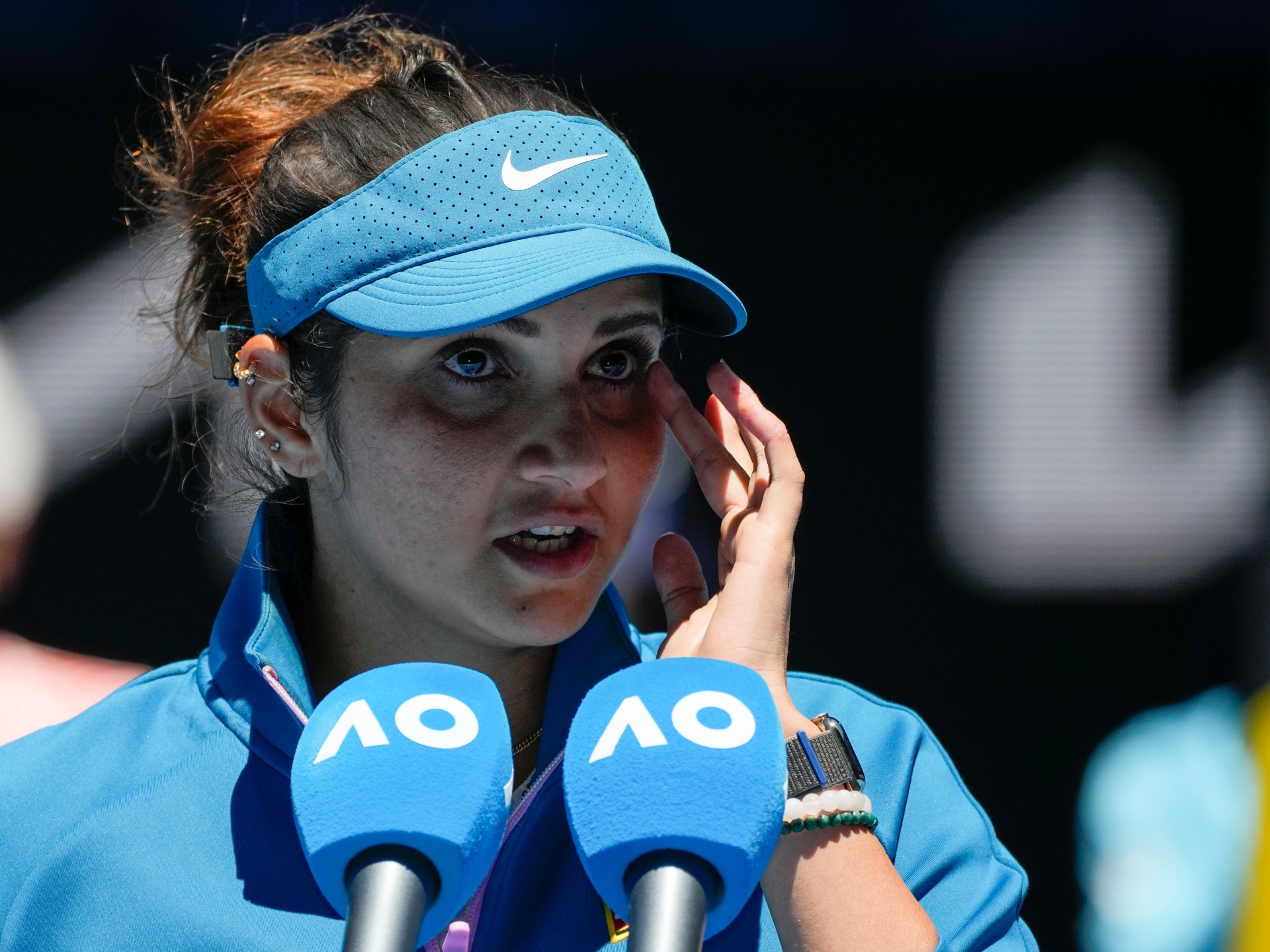 ‘Happy tears’ as Sania Mirza bails out of Australian Open