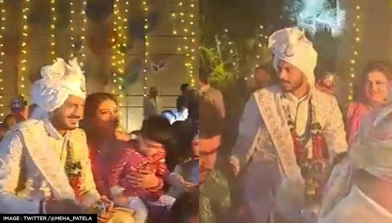 Axar Patel ties knot with his youth sweetie Meha Patel; Watch viral videos|Cricket News