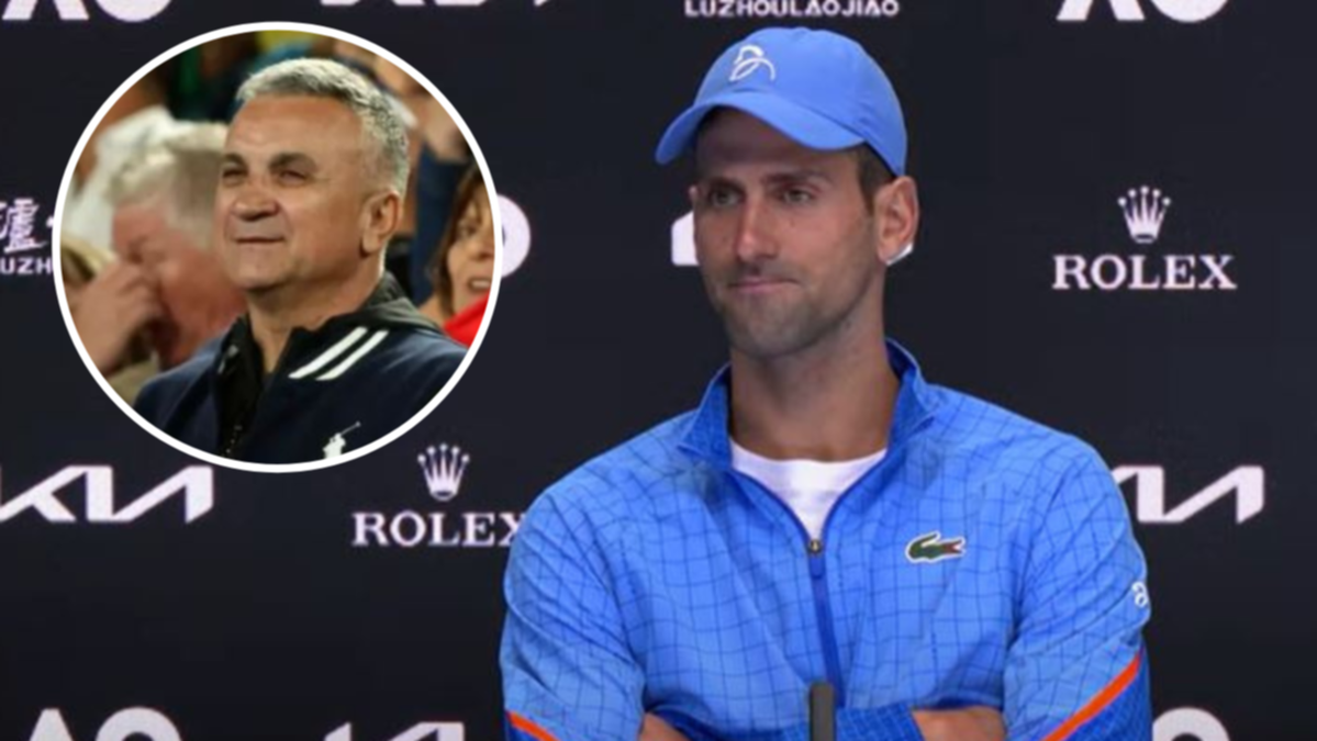 Australian Open: Novak Djokovic’s frank admission on legend surrounding his daddy, Srdjan: ‘It has actually got to me’