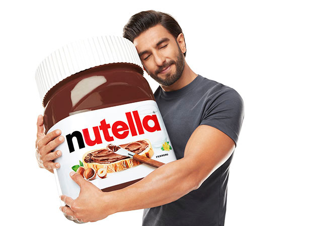 Ranveer Singh turns brand name ambassador of Nutella India