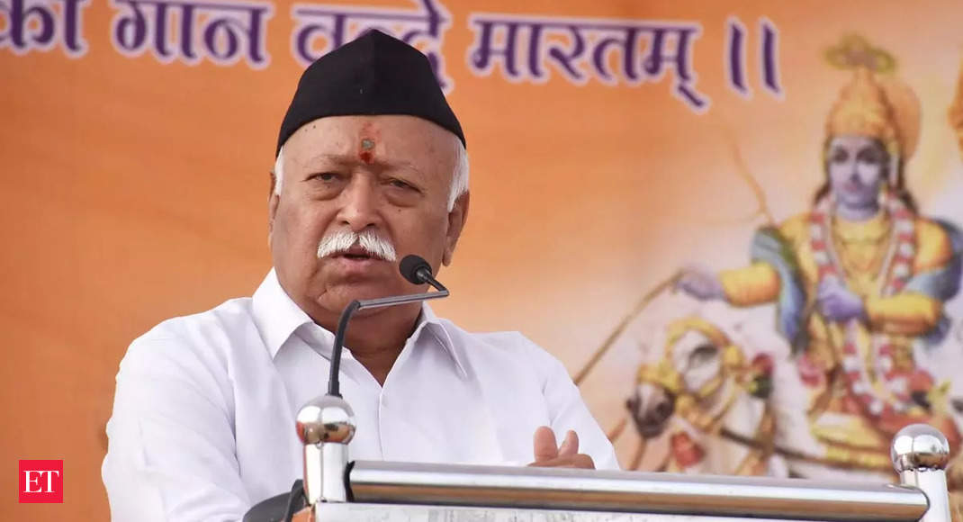 Regard work, wear’ run behind tasks: RSS chief