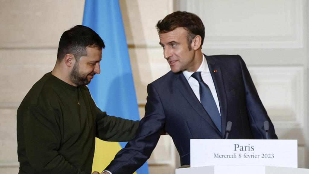 Live: Zelensky, Macron to take a trip together to EU top in Brussels