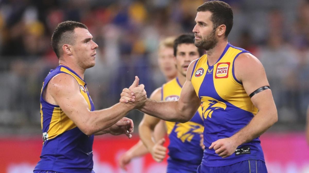 Jack Darling decreases hurt after dreadful clash with Jeremy McGovern at West Coast Eagles AFL training