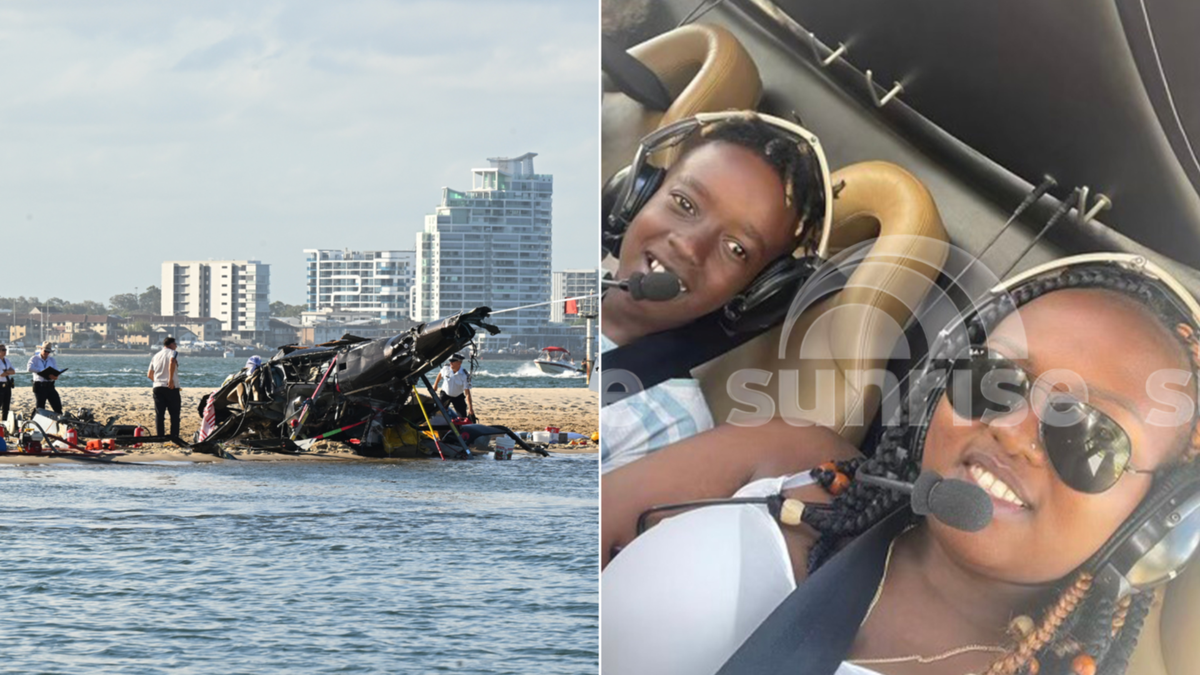 Sea World helicopter crash survivor breaks silence in special interview with Sunrise’s Monique Wright